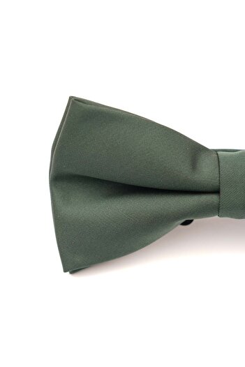 6AM Ceremony Dark green silk bow tie – classic model