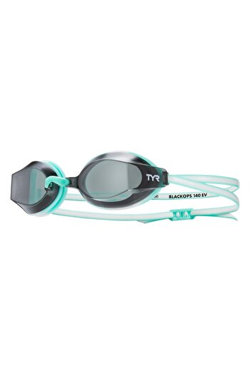 TYR Black Ops Women's Racing Goggles (Smoke/Green)