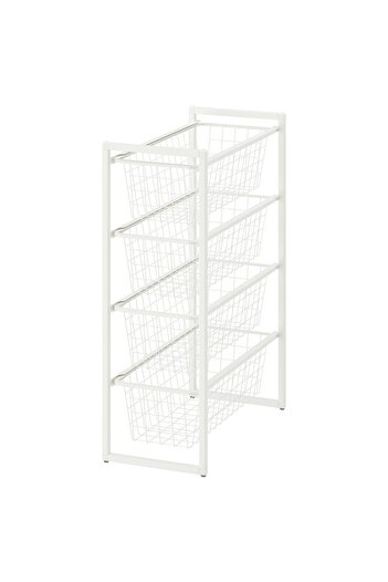 IKEA White Storage combination, 25x51x70cm