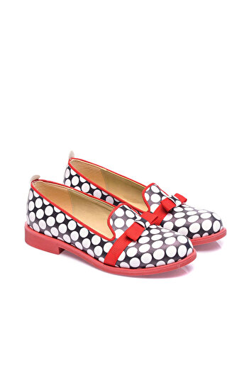 JustBow Printed Colorful Design Women's Shoes