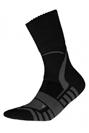 InMove Runner Silver running socks with silver ions, black-gray, 44-46