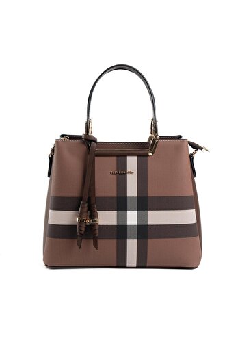 Silver Polo Silver & Polo Dark Brown Sp969 Women's Handbag