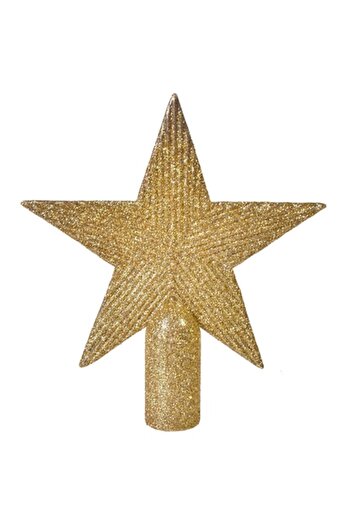 OEM Golden star for Christmas tree, 15 cm