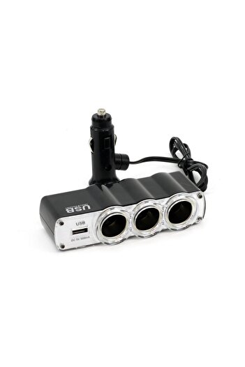 All Car cigarette lighter splitter SOC 4 3+1 USB