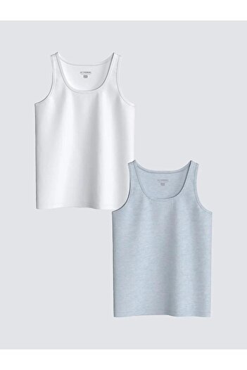 LC Waikiki Crew Neck Boys' Undershirt 2-Pack (W5)