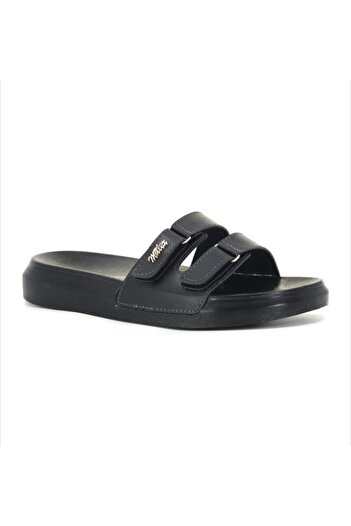 Home Mulex Brand Women's Black Outdoor and Indoor Slippers