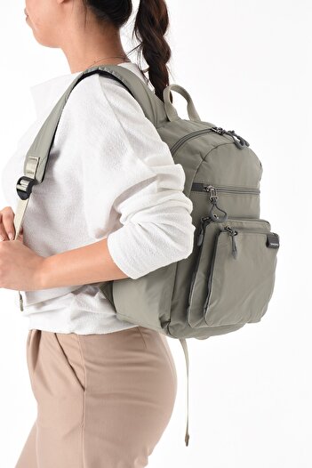 RKY SERENITY Sanmorris Unisex Water Resistant Parachute Fabric Daily Use Backpack with 4 Compartments and Laptop Compartment
