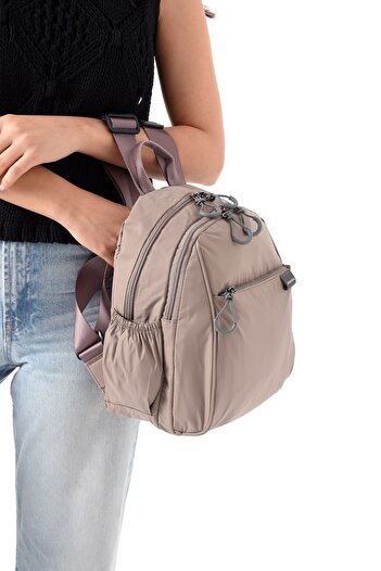 RKY SERENITY Water Resistant Parachute Fabric Daily Use Backpack with 4 Compartments and Tablet Compartment