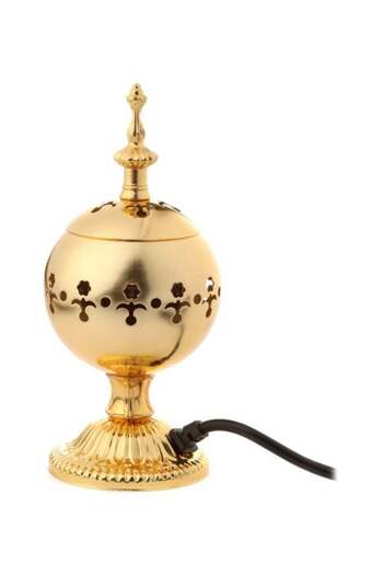 DLC Classic Style Electric Incense Burner - Gold