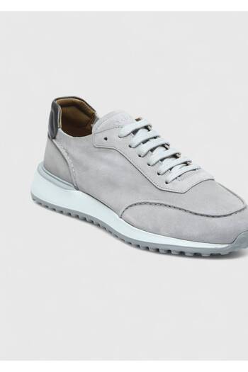 Ramsey Gray Suede Sneakers