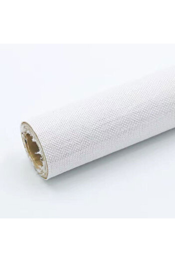 LUXER Self-adhesive textile film 145x50 cm – White – furniture decoration, upholstery repairs, DIY projects