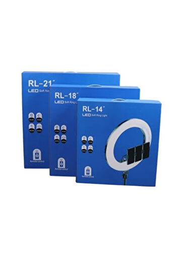 Genrics RL-14 LED Ring Light – 14 Inch Soft Ring Light for Smartphones, Camera, YouTube, TikTok Videos with