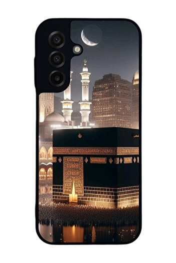 BGAKSESUAR Samsung Galaxy A17 Matte Compatible Black Case – Soft Silicone, Protective, Shock-Absorbing Cover