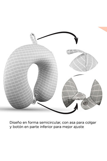 Generic U-shaped neck pillow is specially designed to provide comfort while traveling or relaxing. It is extremely soft.