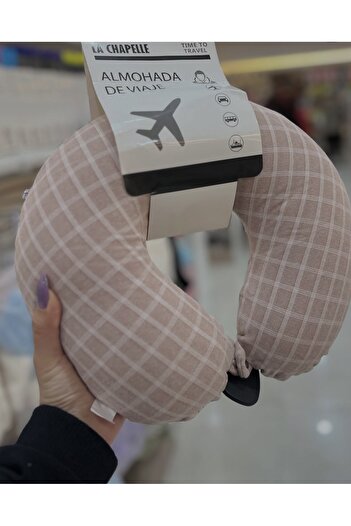 Generic U-shaped neck pillow is specially designed to provide comfort while traveling or relaxing. It is extremely soft.