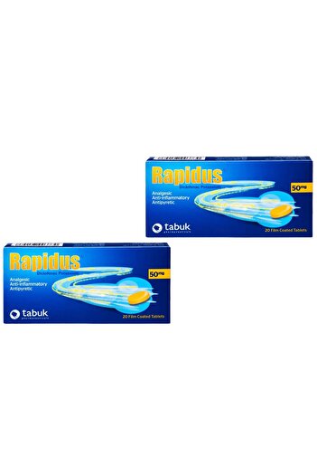 RAPIDUS 50 mg Tablet 20pcs (PACK OF 2)
