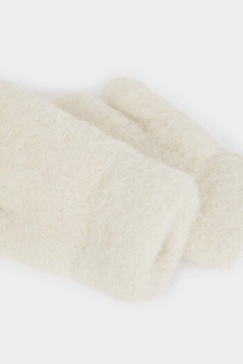 DeFacto Baby Girl Faux Wool Combed Cotton Gloves F0030A525Wn
