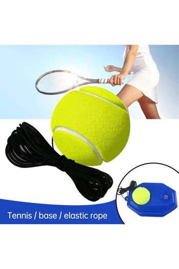 TSUMAB Body Builder Tennis Trainer Rebound Set – Solo Practice Training Equipment