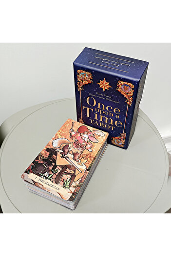 Choice DEEP BLUE Once Upon A Time Tarot Deck 12*7cm In Rigid Box 80 Pcs Tarot Cards (with 2 Special Cards)