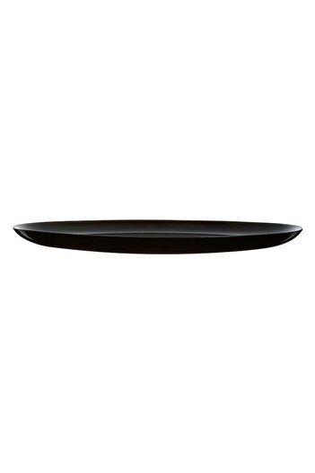 SHOPIENS Arcopal Opal Black Pizza Plate, 32 cm