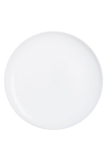 SHOPIENS Arcopal Opal White Pizza Plate, 32 cm