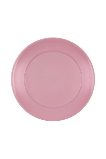 SHOPIENS Fruit Plate (Powder Pink), Plastic, 20 cm