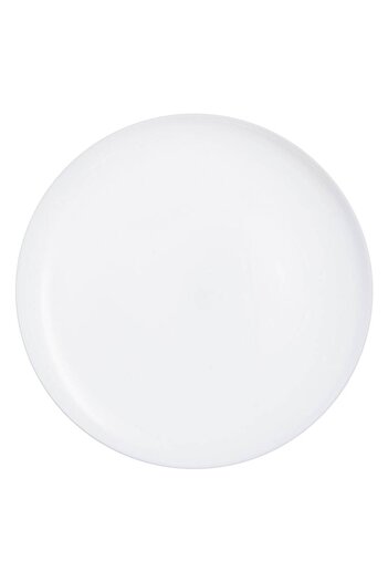 SHOPIENS Arcopal Opal White Pizza Plate, 32 cm