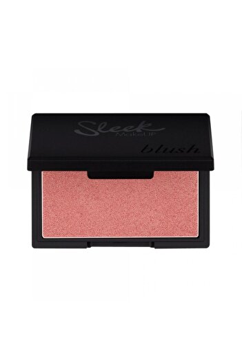MakeupSleek Sleek Makeup Ultra-Pigmented, Long-Wear Mineral Blush with Mirror - Rose Gold for a Radiant Dewy Glow
