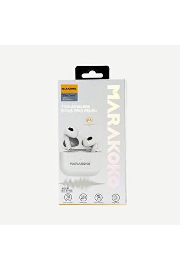 MARAKOKO Wireless earbuds with clear, loud sound. Bluetooth headphones with a built-in high-definition microphone. Touch-sensitive Bluetooth headphones.