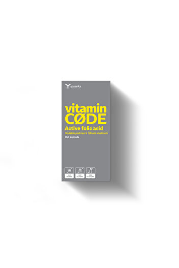 Yasenka Vitamin CODE Active folic acid (100 capsules)