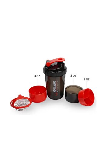 Shaker Leak-proof protein shaker bottle made of BPA-free plastic, 500ml shaker capacity