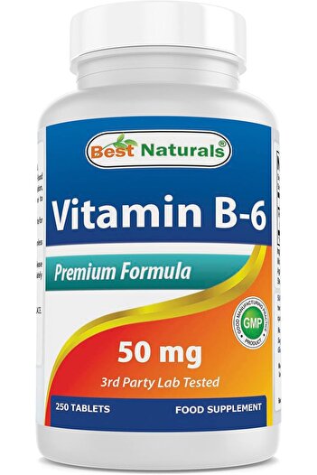 BestNaturals Best Naturals Vitamin B6 50 mg 250 Tablets