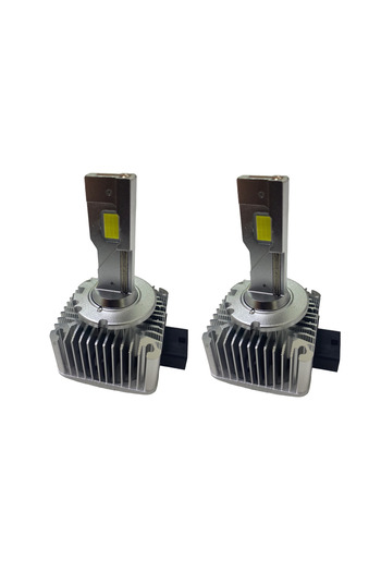 XL Set de 2 becuri LED D1S putere 120W temperatură lumină 6500K Alb CANBUS cu ventilator