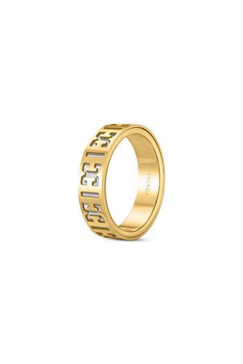 Escada Linda 54mm Gold Ring with White MOP for Women