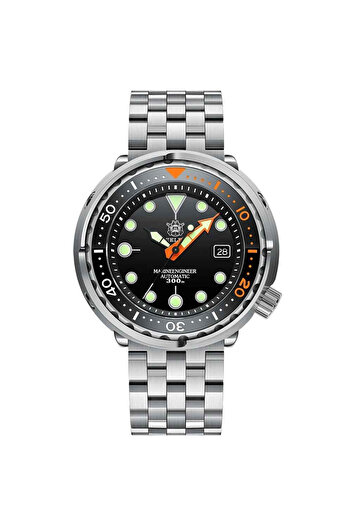 Steeldive SD1975C automatic diving watch, NH35 mechanical, 45 mm, sapphire crystal, 30 ATM