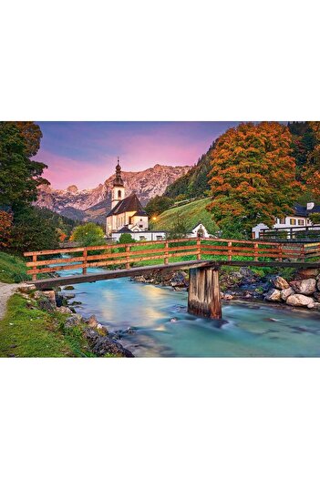 Castorland Puzzle 2000 pieces Sunset in Ramsau 200801