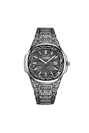 onola 3808 Silver-Retro Men's Watch – Luxury Design, Classic, Quartz, 3ATM Water Resistant