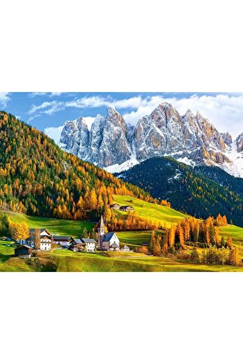 Castorland Puzzle 2000 pieces Church of ST. Magdalena Dolomites 200610
