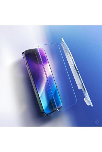 Spigen GLAStR EZ-FIT (2 pack) Screen Protector - iPhone 14 Pro Max - Clear
