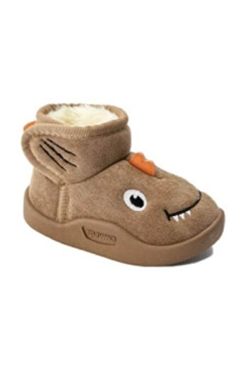 MASHASHOP Children's boots, Dino model, Apawwa C5500R, flexible sole, brown, size 22