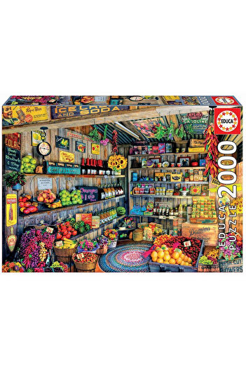 EDUCA Puzzle 2000 pieces The Farmers Market 17128