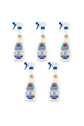 Chanteclair Pack 5x Universal baking soda degreaser (vapo) 600ml
