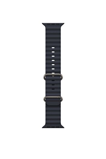 Generic Soft Silicone Ocean Band Compatible with Apple Watch (49/45/44/42mm) - Adjustable