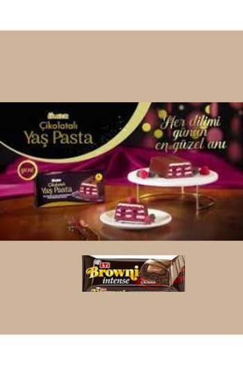 Eti Chocolate Blackberry Moist Cake 396 Gr and Brownie