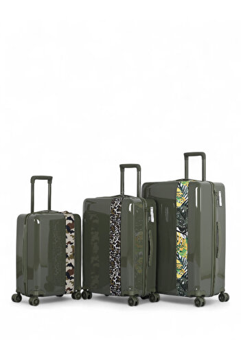 Bande à Part 3-piece travel bag set - shatterproof - stylish and durable made of polycarbonate material.