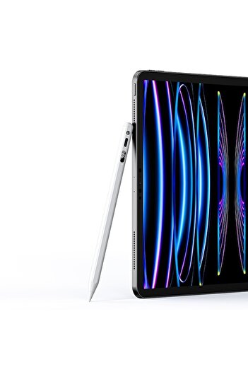 Juls Stylus Pen pentru iPad Pro/Air, A5, Aluminiu, Alb