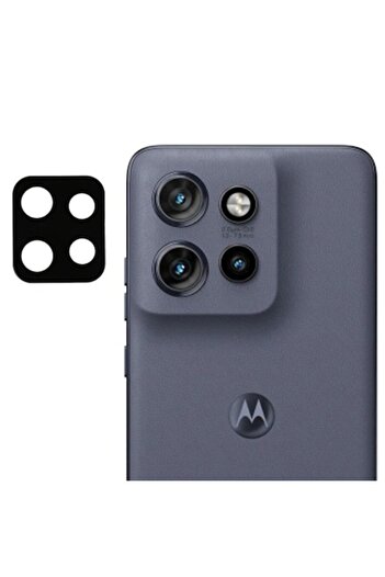 Juls Camera Protector Film for Motorola Edge 50 Neo / ThinkPhone 25 / M90 - Tempered Glass, Black