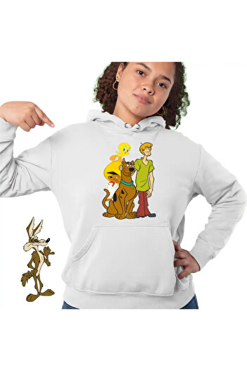 OEM Women's Hoodie Speedy Gonzales Scooby Doo Tweety