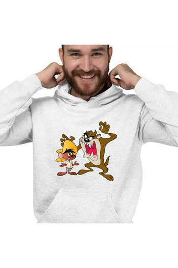 OEM Men's Speedy Gonzalez Taz Tasmanian Devil Hoodie