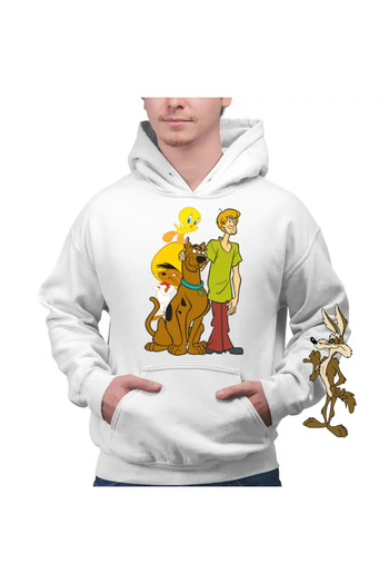 OEM Men's Hoodie Speedy Gonzales Scooby Doo Tweety